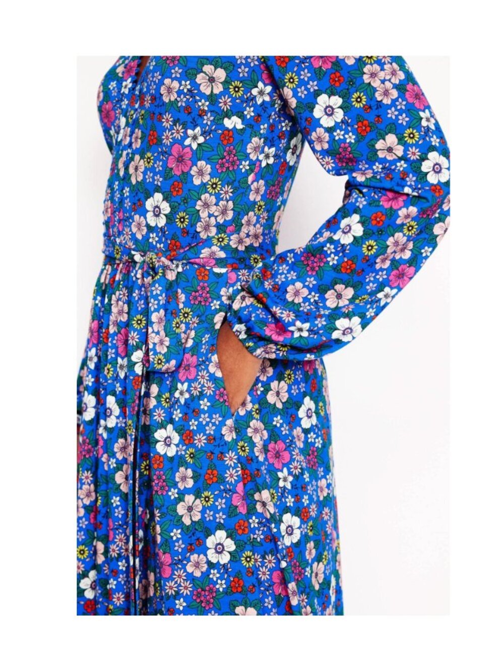Boden Maeve Trim Jersey Maxi Dress - Picture 4 of 8